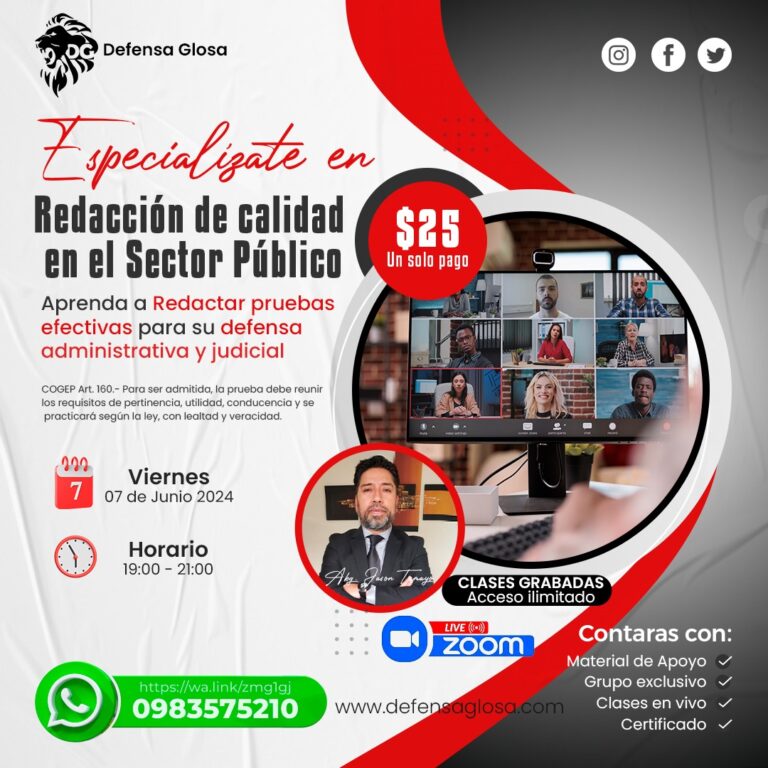 REDACCIÓN DE CALIDAD EN EL SECTOR PÚBLICO