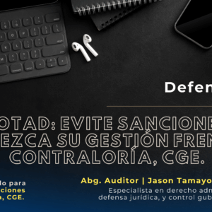 COOTAD EVITE SANCIONES Y FORTALEZCA SU GESTIÓN FRENTE A LA CONTRALORÍA