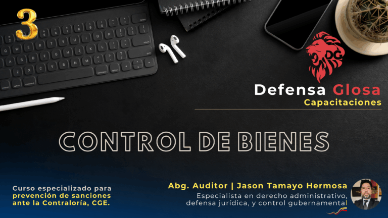 CONTROL DE BIENES