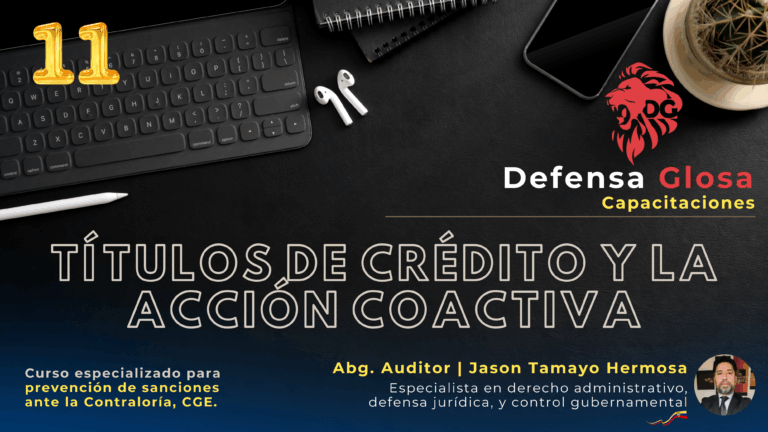 TÍTULOS DE CRÉDITO Y LA ACCIÓN COACTIVA